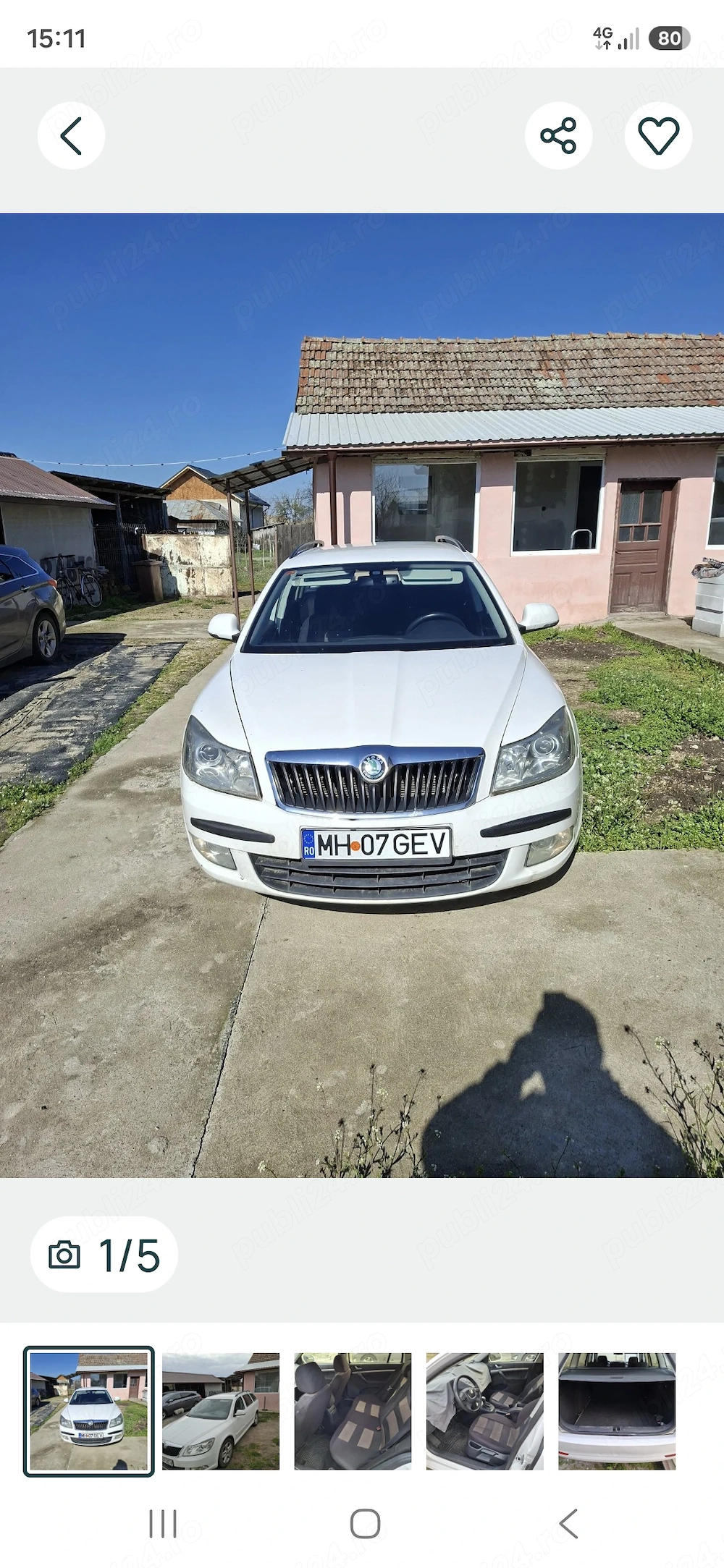 Vind Skoda Octavia 2 