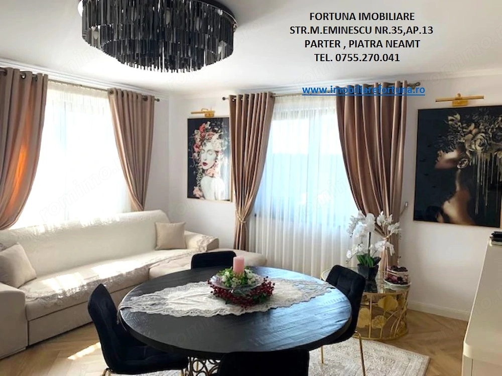 Casa individuala premium, complet mobilata si utilata, zona Pietricica- Piatra Neamt 