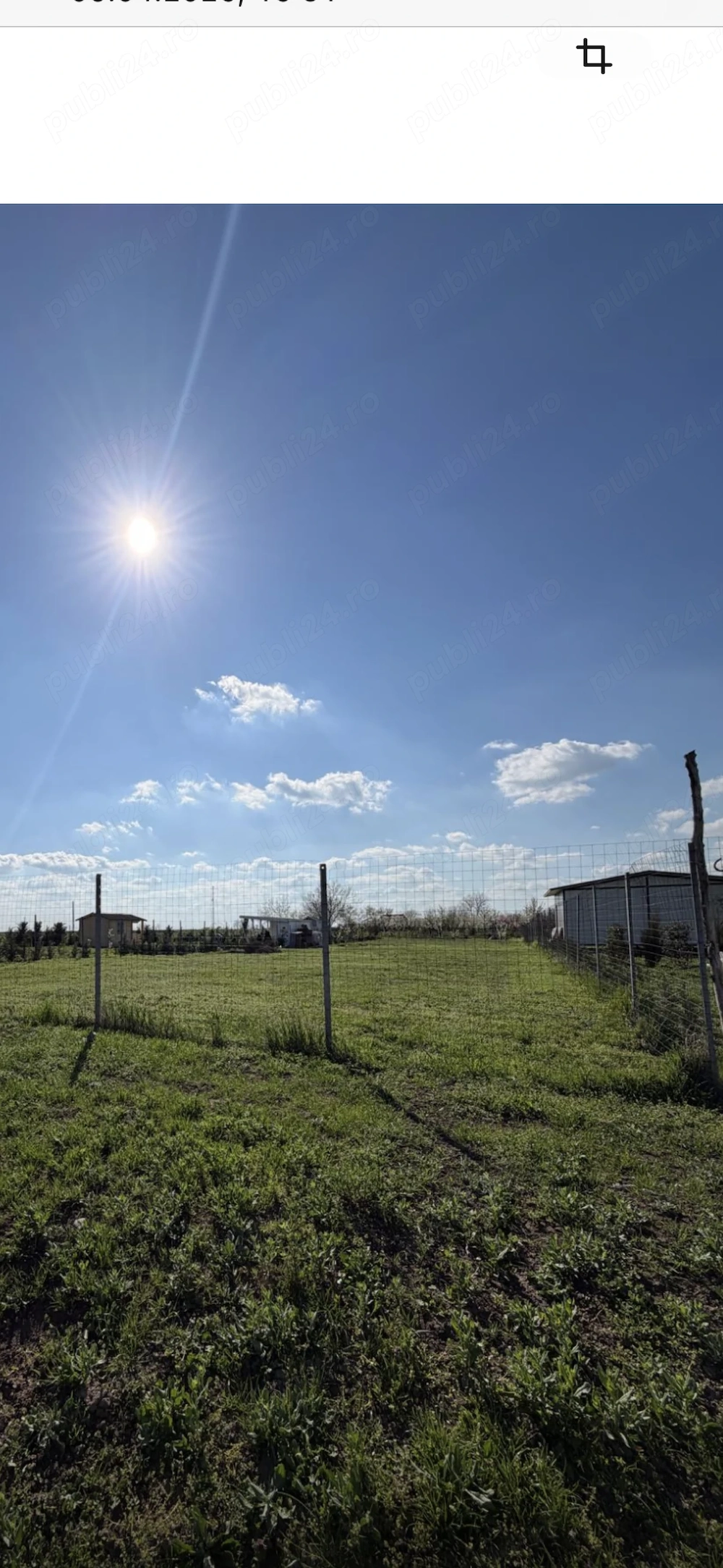 Teren intravilan 1100 mp, apă, livadă   Calacea, Timiș