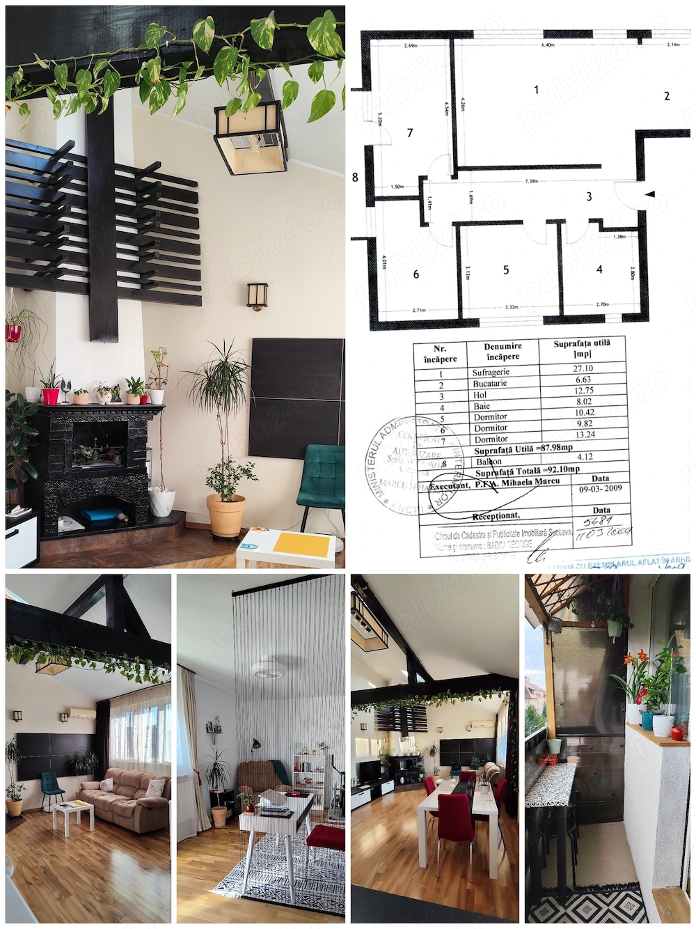 Apartament 4 camere, Zona Universității Spital
