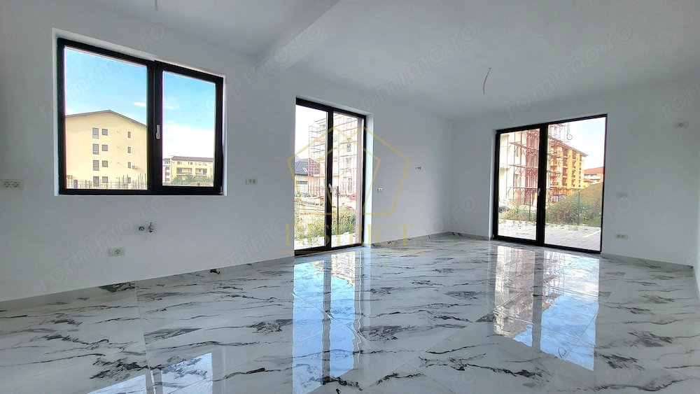 Apartament cu 2 camere si gradina proprie, finalizat in Giroc langa ESO.
