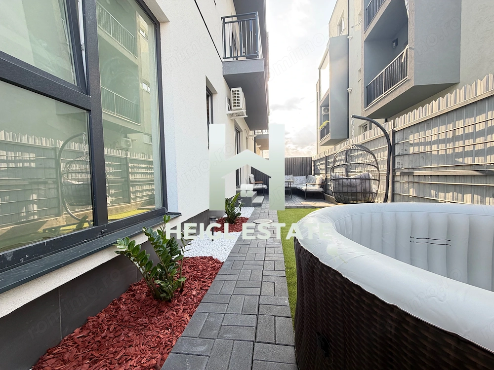 Apartament mobilat cu 2 camere si gradina in zona Braytim