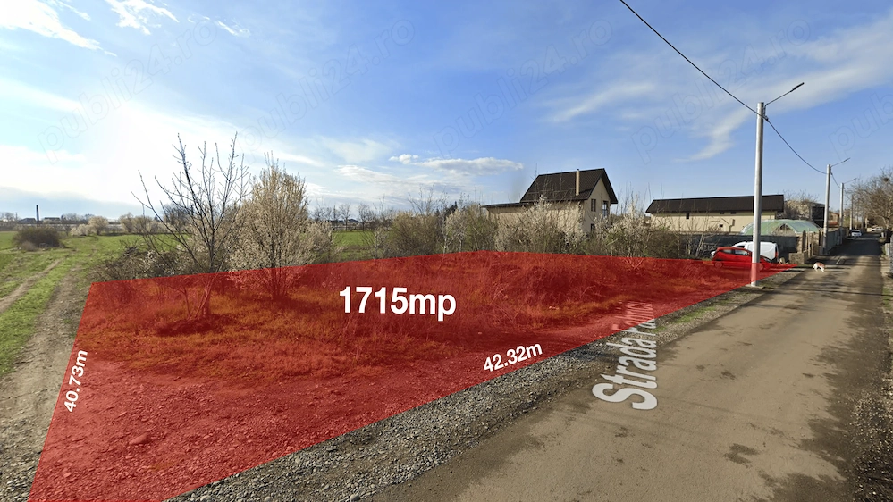 Teren Construibil, 1715 mp, Jilava