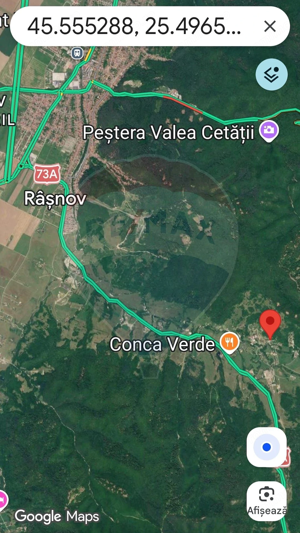 Teren 2,000mp Rasnov / Strada Coltii cheii