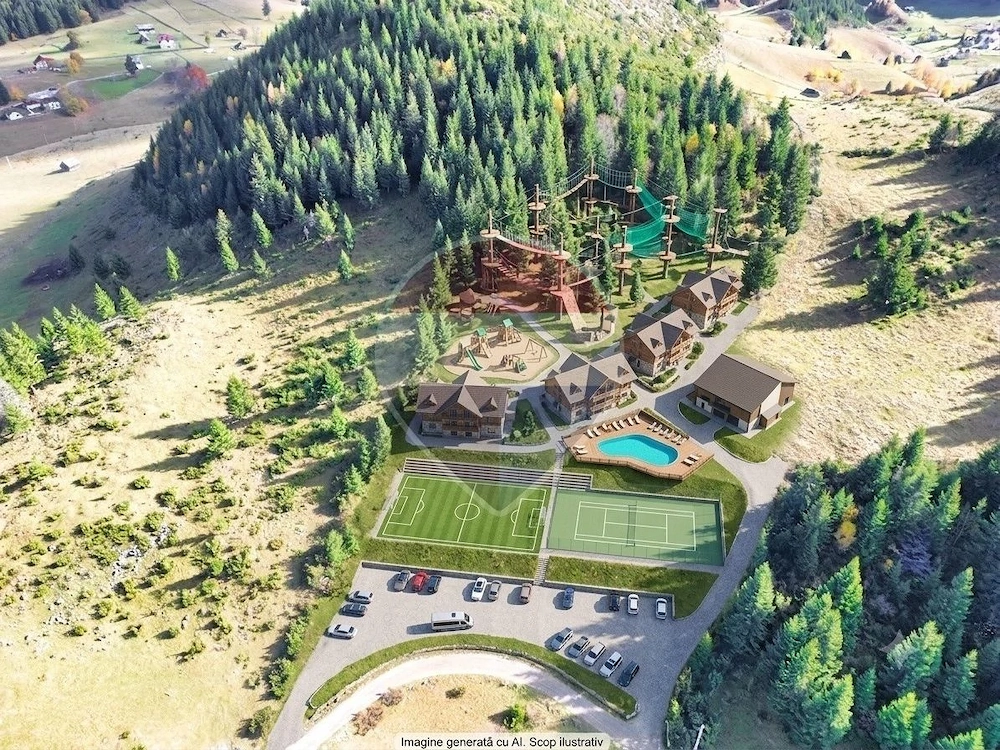 Teren 17590 mp în Fundata, lângă Cheile Grădiștei, Brașov!