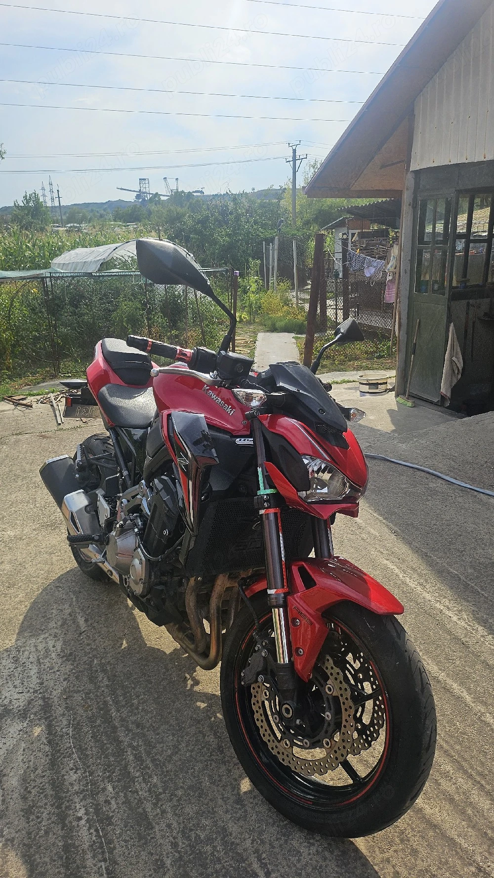 Kawasaki Z900 ABS 2018   30.500 km   Anvelope Michelin Road 5 noi   2 căști incluse