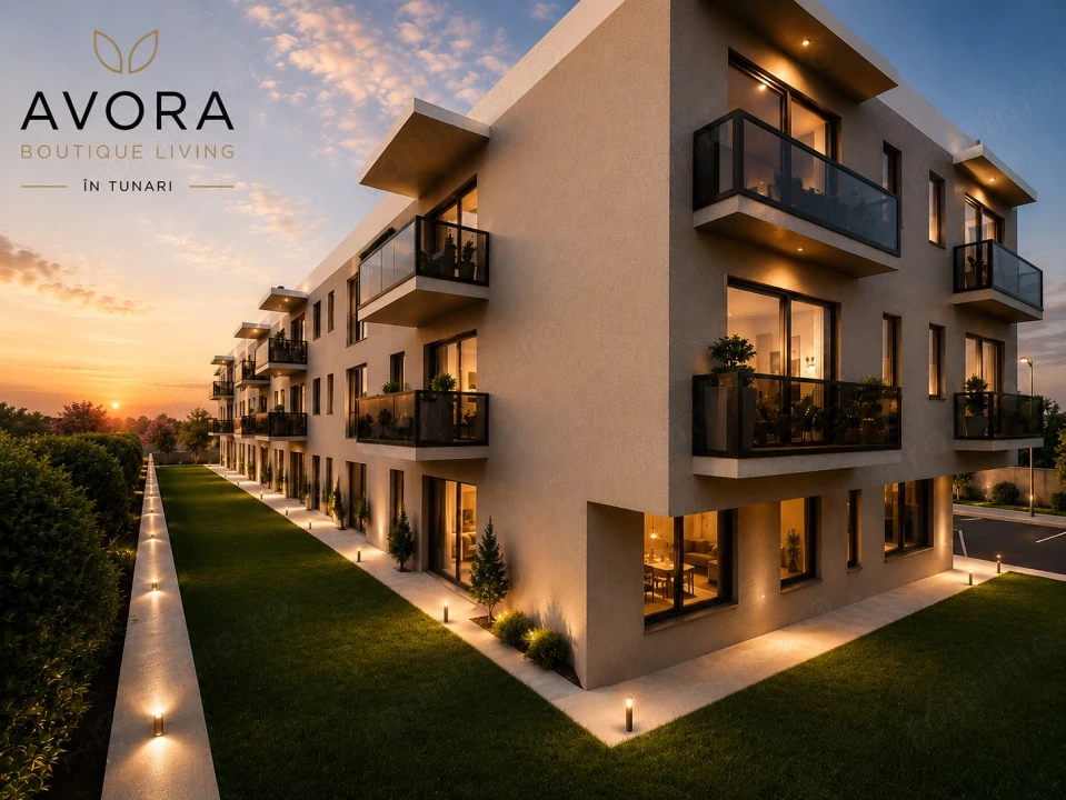 Avora Boutique Tunari - Apartamente 2 si 3 camere cu gradina privata 
