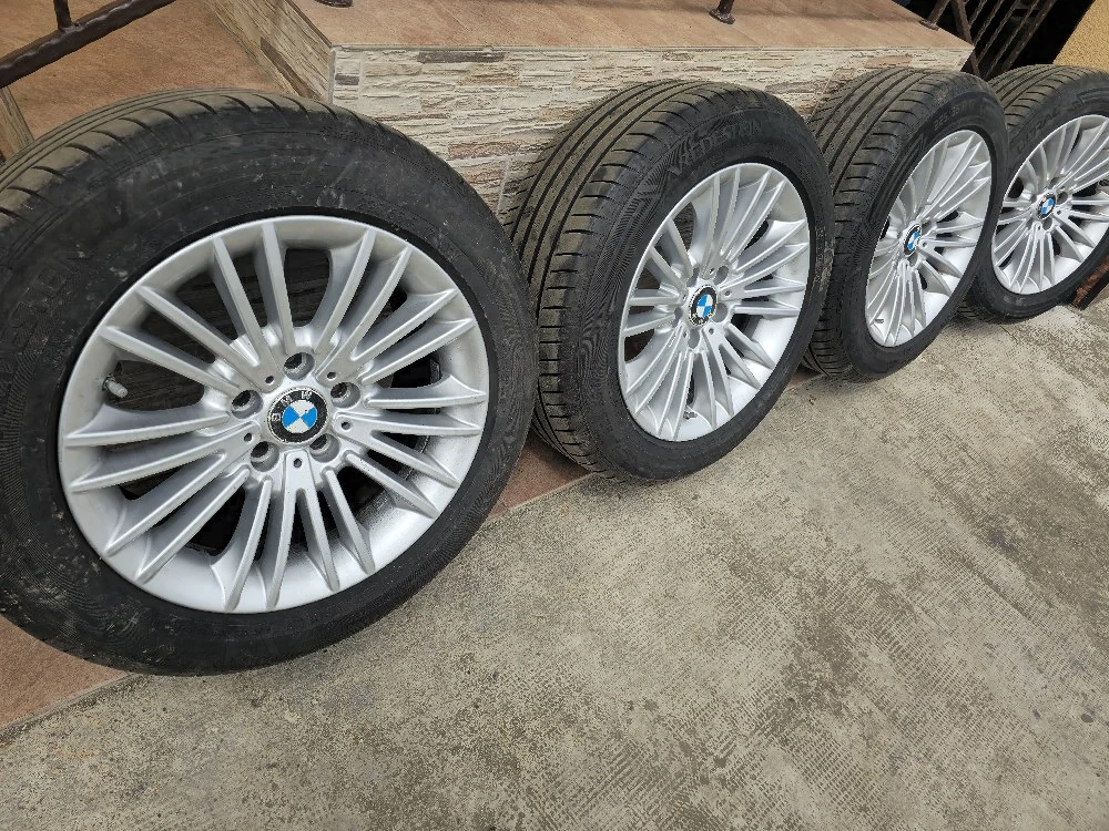 Roti originale r17  BMW F10-F11 style 456 cu anvelope vara
