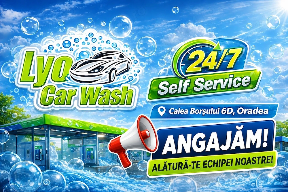 Angajam adiminstrator spalatorie auto self 