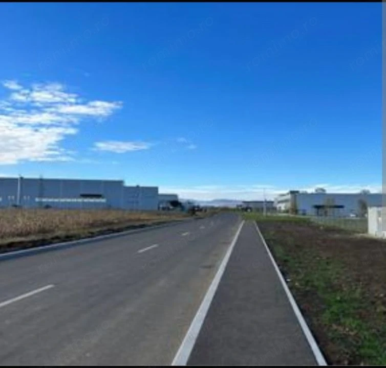 Teren betonat si imprejmuit 1000 mp - 20000 mp Calea Surii Mici