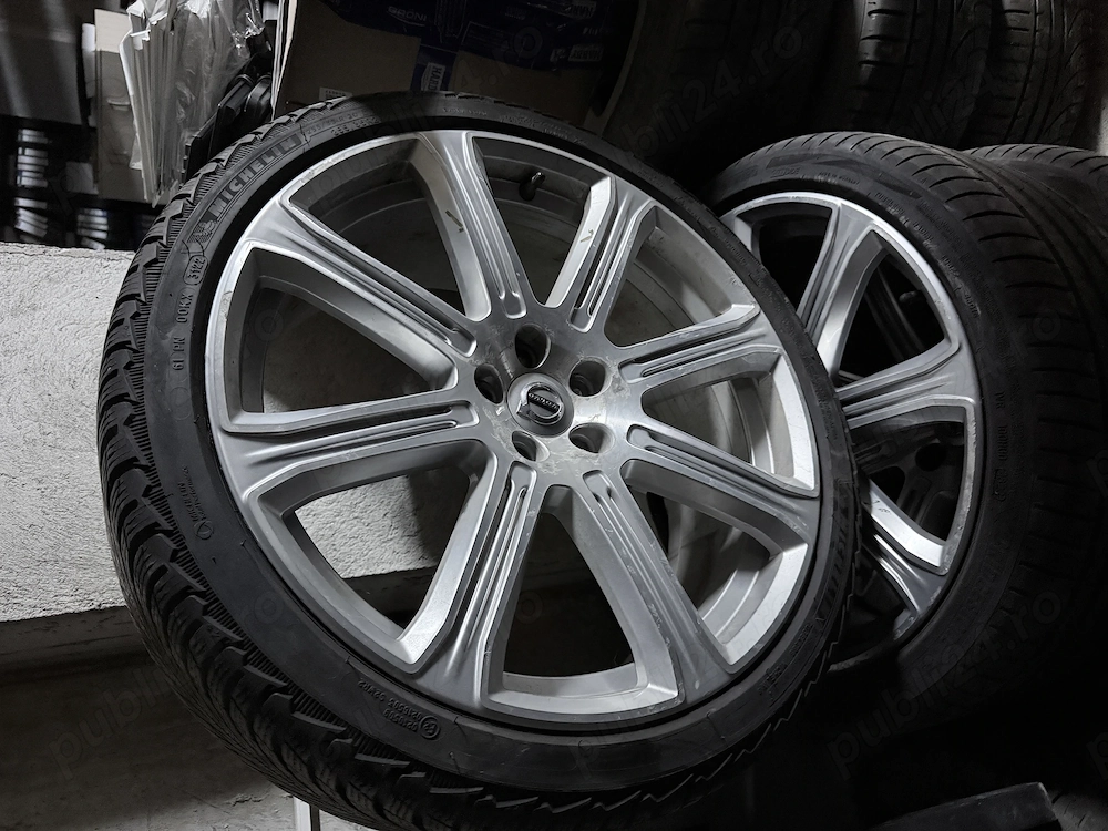 Jante originale Volvo S90 / V90 R20 + anvelope Bridgestone & Michelin 255/35 R20