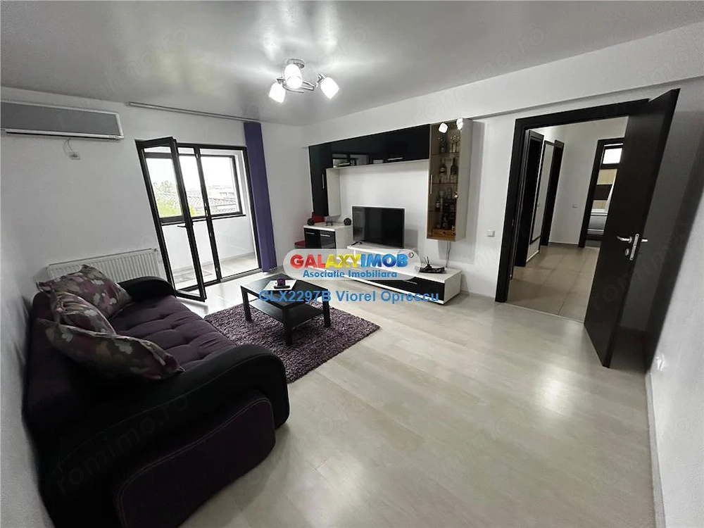 Apartament 2 camere, mobilat, utilat, bloc cu lift, Popesti-Leordeni