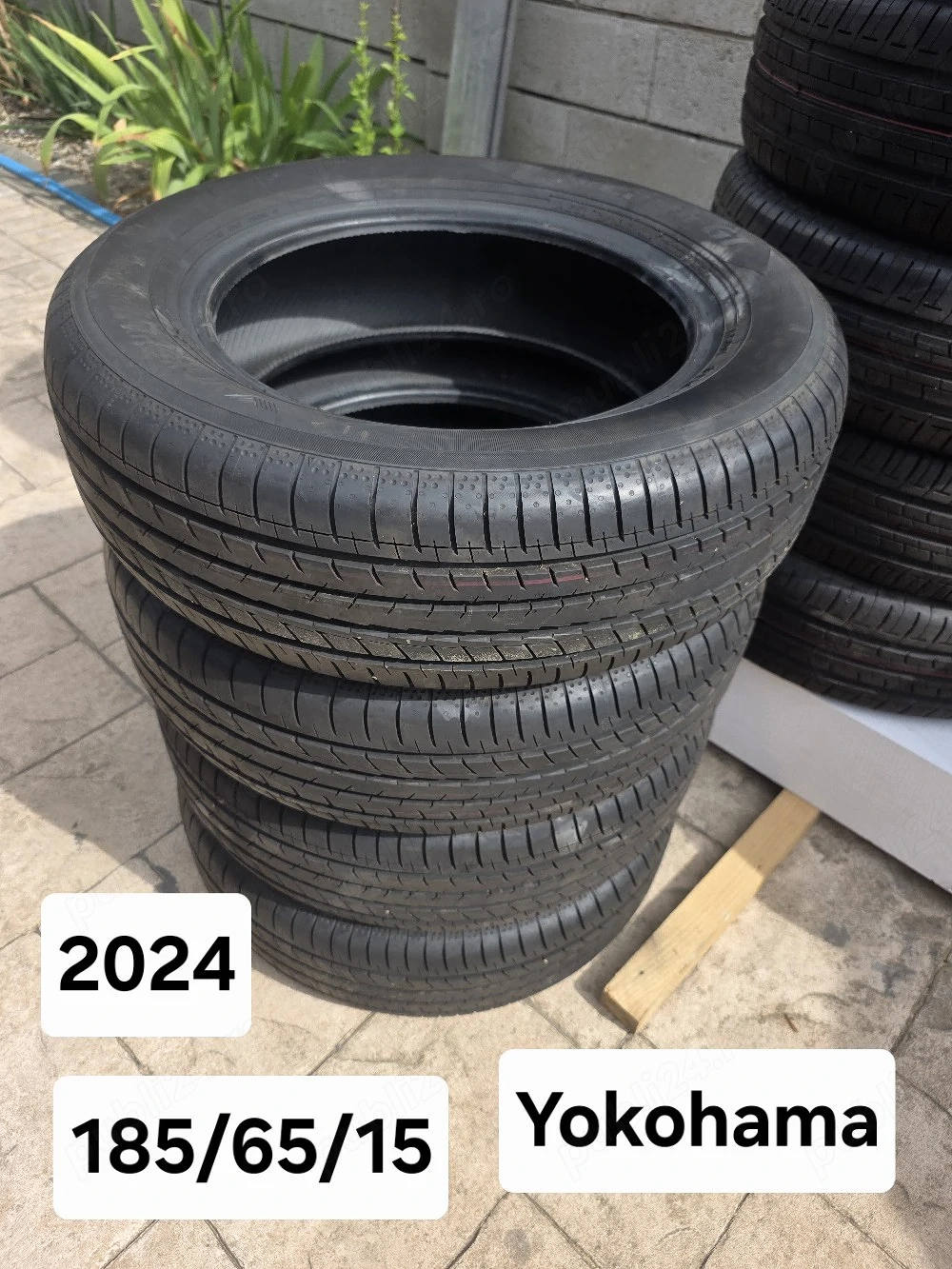 Set 4 anvelope vara noi 185/65/15 Yokohama 2024