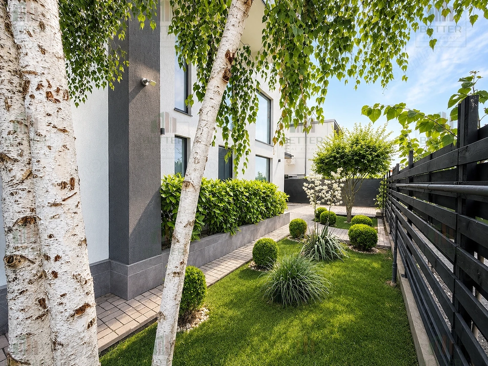 Casa 4 camere individuală - Mobilata   Utilată - teren 412 mp