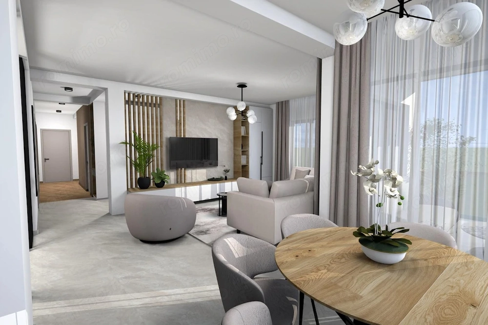Apartament în vilă Centru- 4 camere, 2 locuri parcare