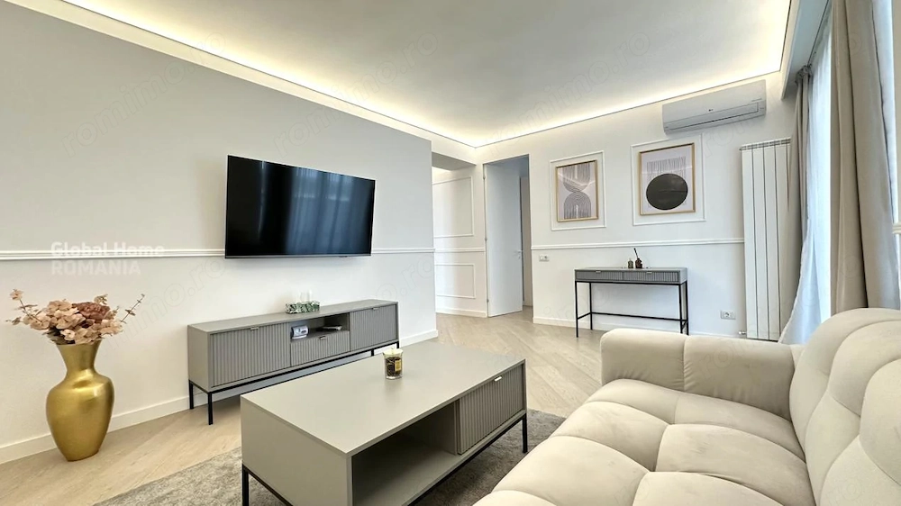 Cortina North - Pipera | 3 Rooms + 32Sqm Terrace + Parking | Designer Finishes