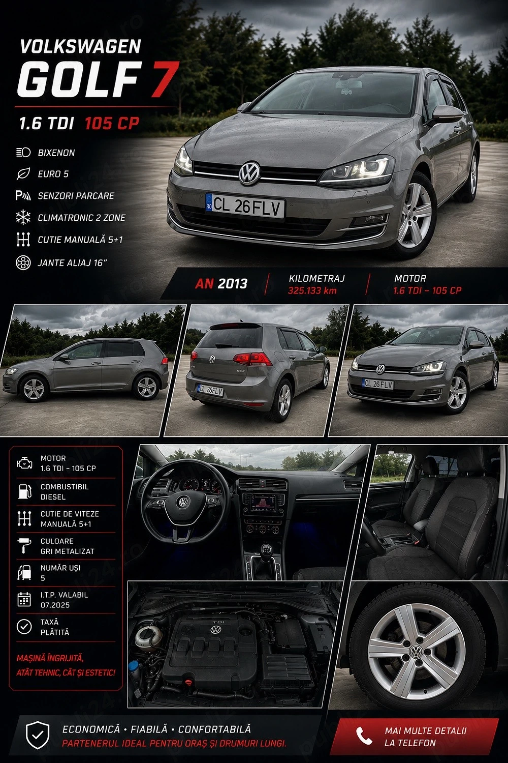 Volkswagen Golf 7 HIGHLINE