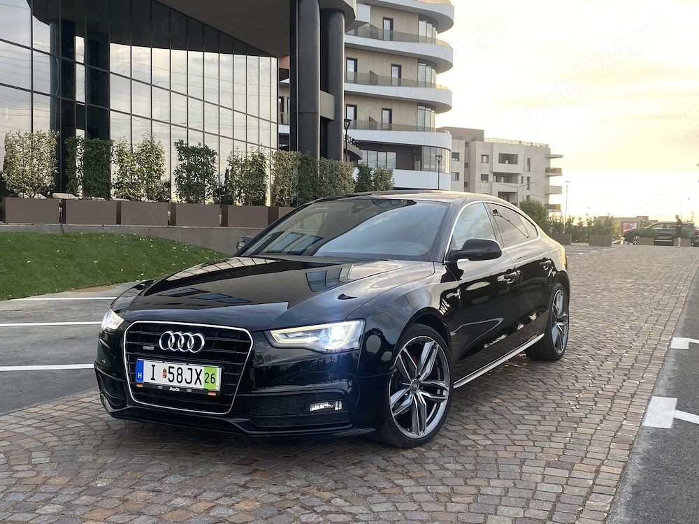 Audi a5 sportback 2.0 TDI 190 cp S line 2016