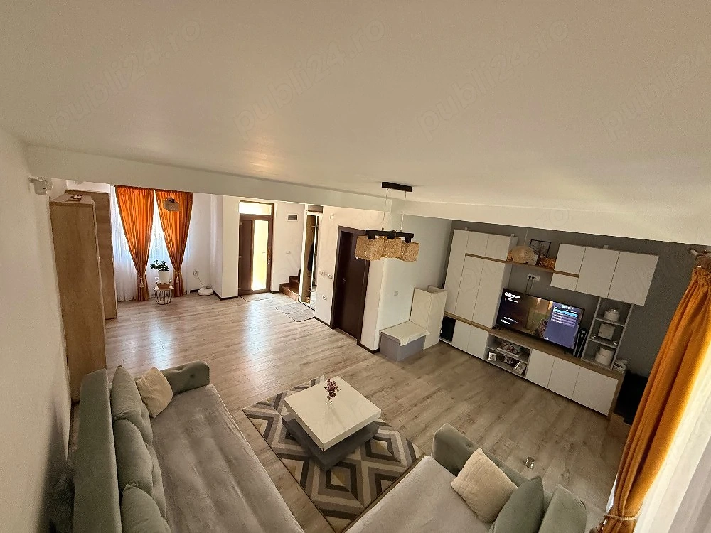Duplex complet mobilat de vanzare in Chisoda, 3 camere, asfalt, vatra veche