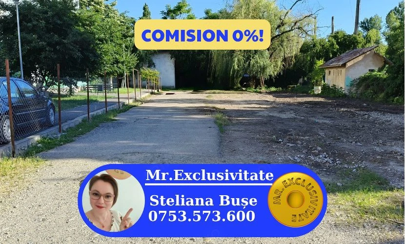 Teren intravilan de vânzare – Zona 9 Mai, Târgu Jiu | Comision 0%