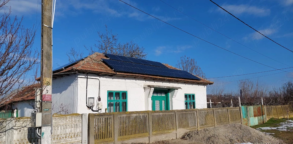 Casa de vanzare | Panouri solare | Langa dunare | 1700 mp | OLT - Corabia - Celei 22000E