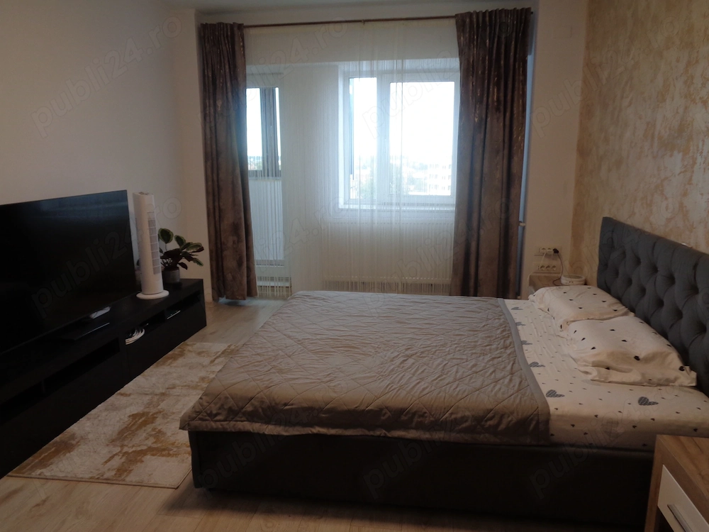 Apartament 2 camere decomandat, etaj intermediar, langa Spitalul Judetean, 64 mp, mobilat si utilat