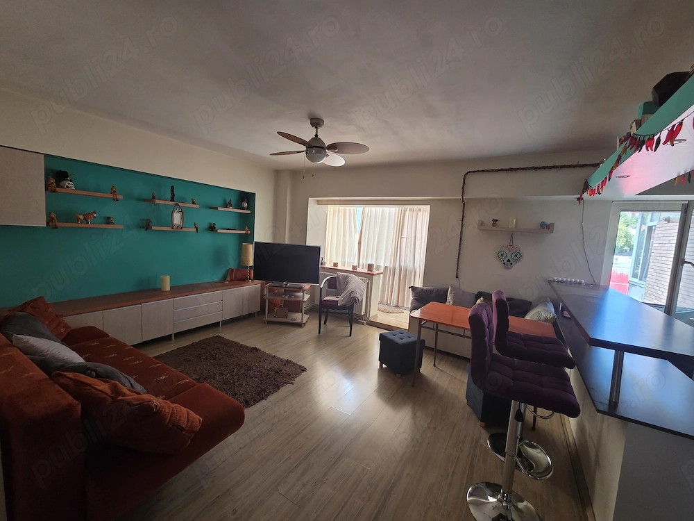 Închiriere apartament 1 cameră, 44 mp, open space zona Garii fosta Billa