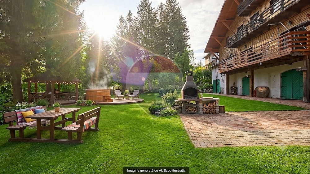 Vilă istorică, activ turistic cu randament 12%, Timișu de Sus, Brasov