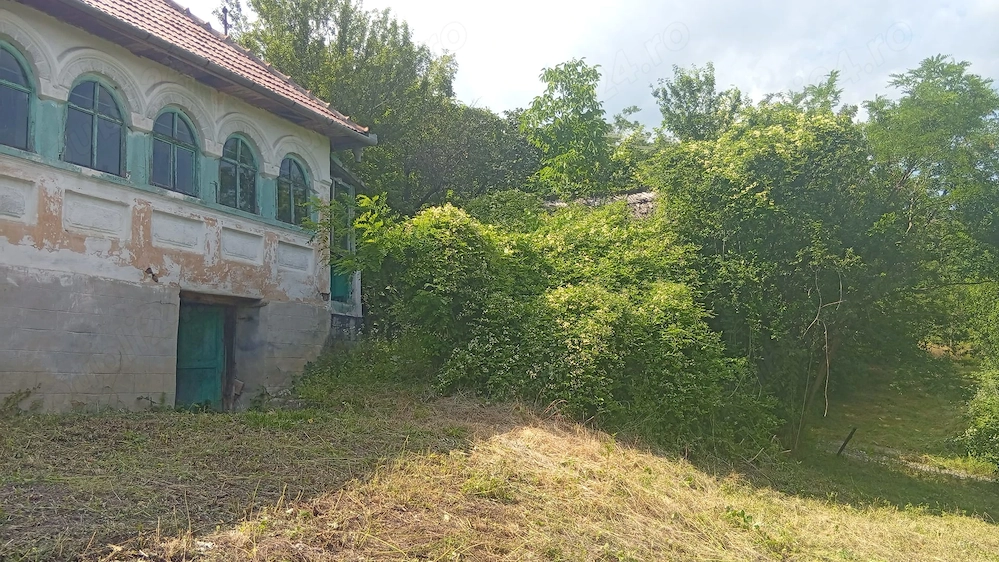Casă bătrânească plus teren 9515 mp. Sălătrucel sat Serbănesti