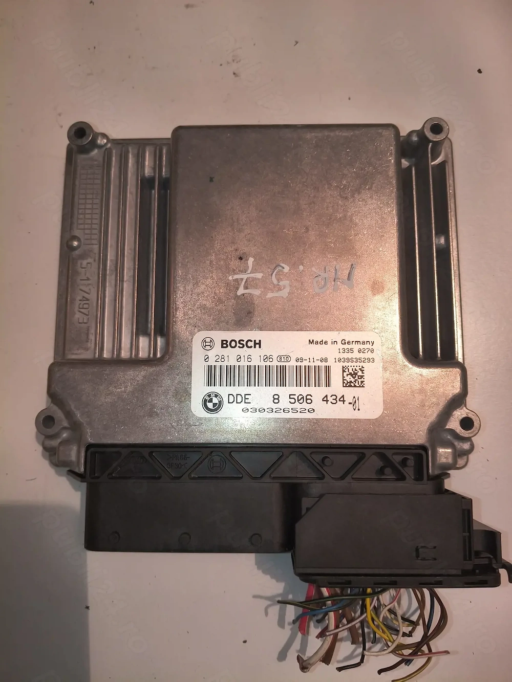 ECU Calculator Motor 8506434 BMW Seria 1 E81 E87 Seria 3 E90 X1 E84 2.0d Bosch 0281016106