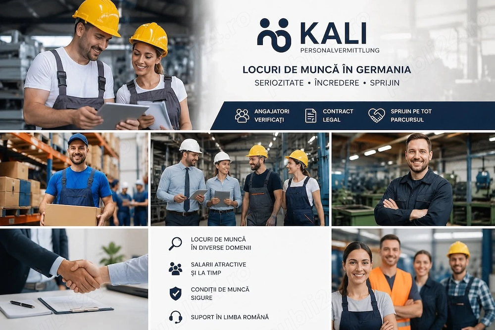 Angajăm prersonal necalificat Germania