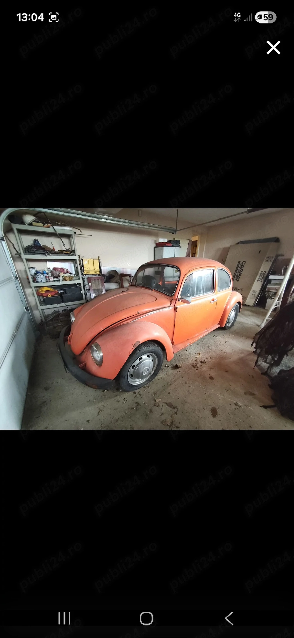 Vand vw an fabricație 1974