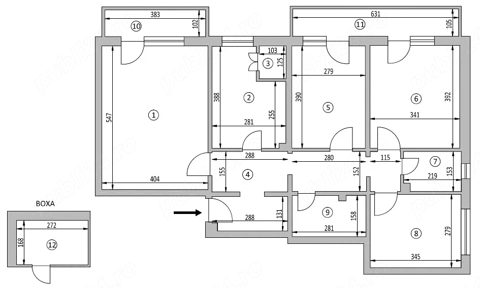 Apartament 4 camere
