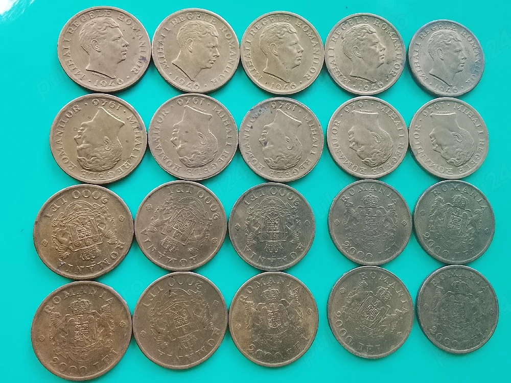 Monede vechi de 2000lei din 1946