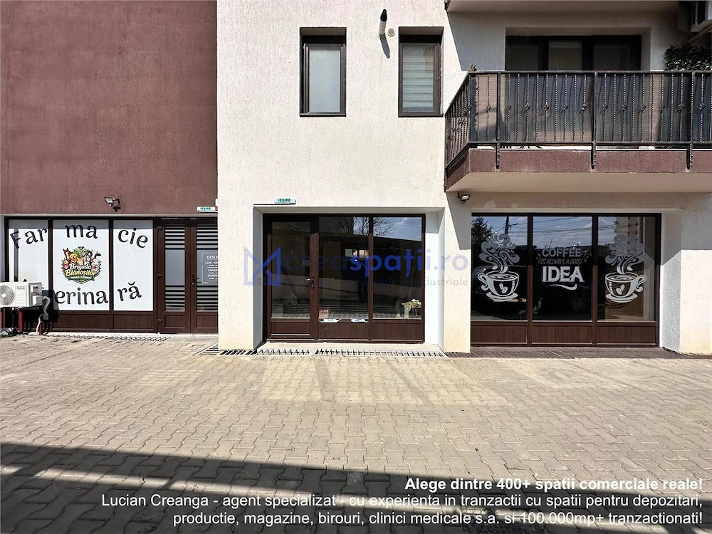 Vanzare  chirie spatii comerciale Visan, Profi, de la 30mp la 176mp