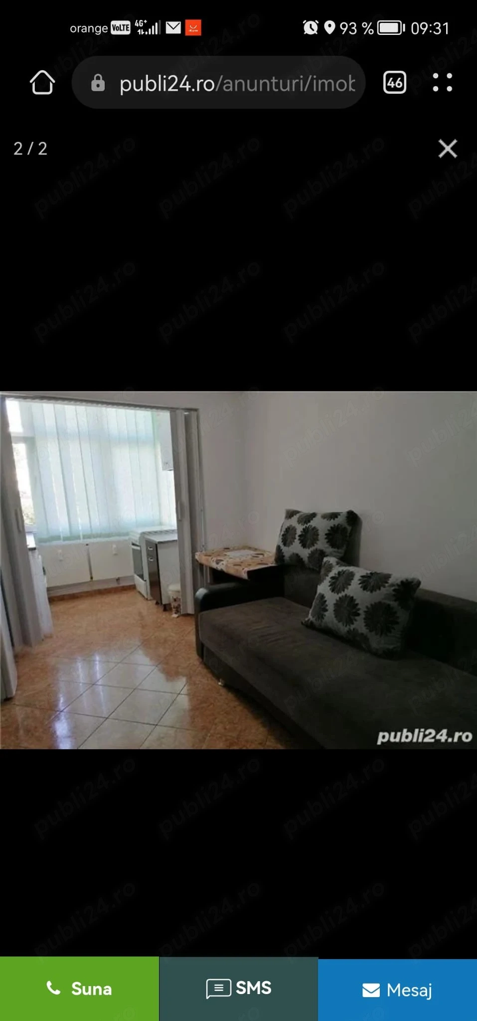 Proprietar închiriez garsoniera 