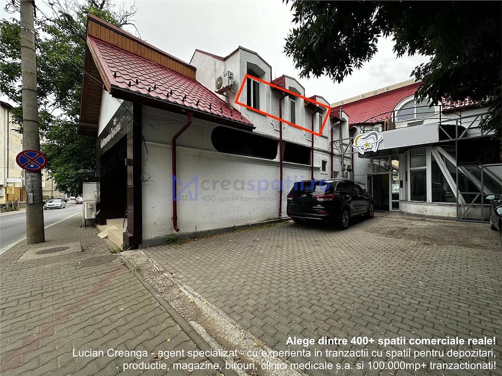 Spatiu birou central Iasi, str. Armeana, 55mp