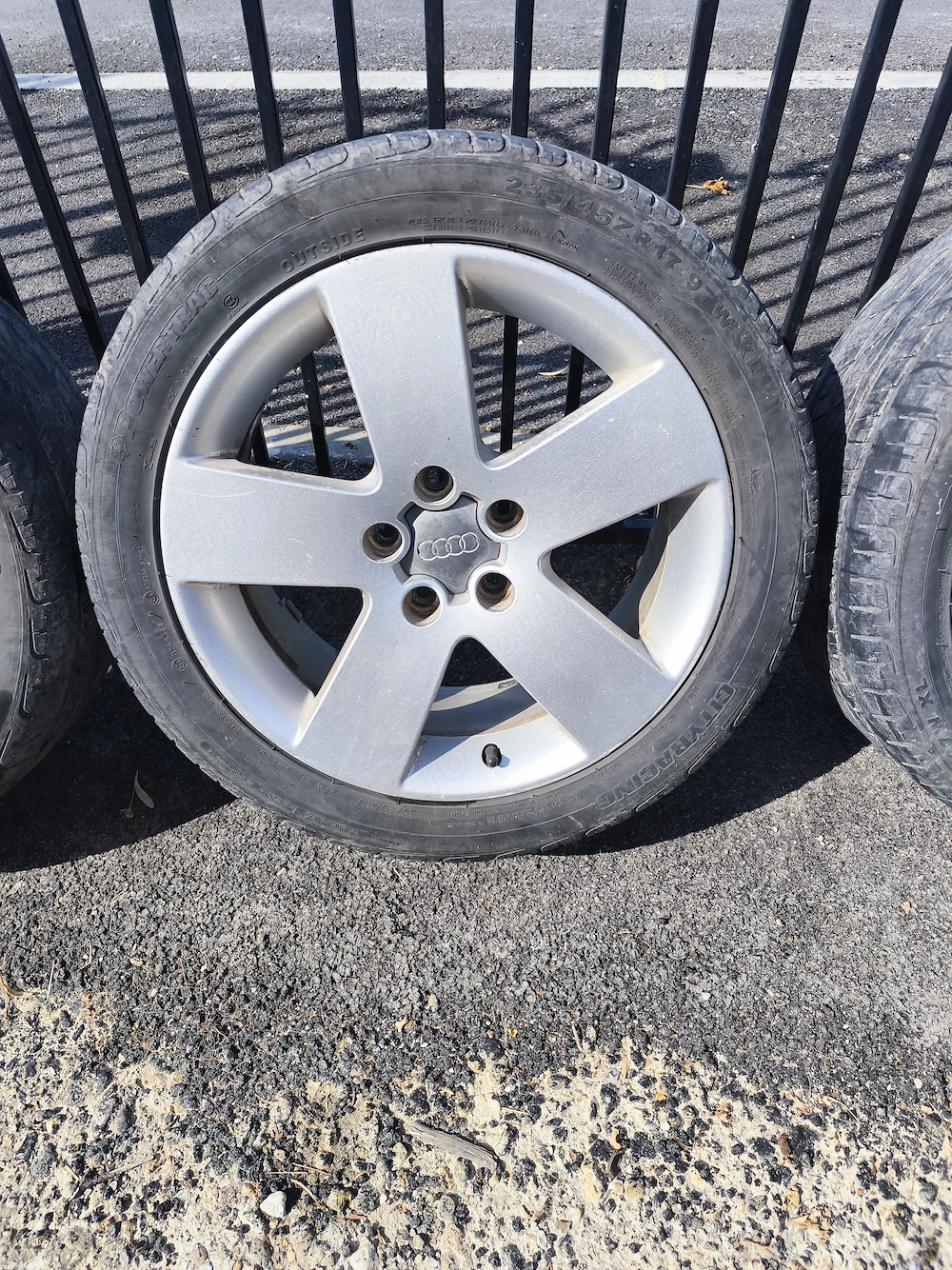 Vind set Jante aliaj + cauciucuri pt Audi