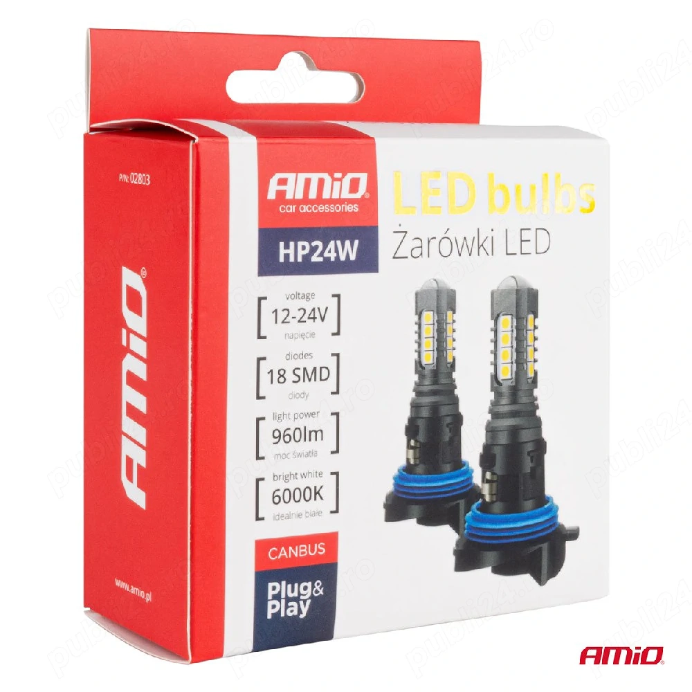 Lumini de zi led Peugeot 