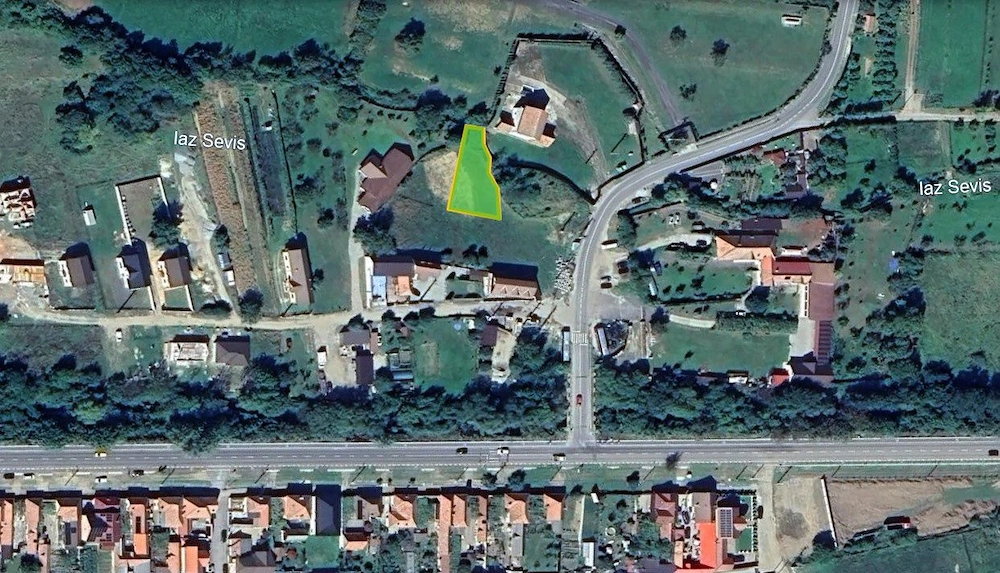 Teren intravilan 520mp Rasinari
