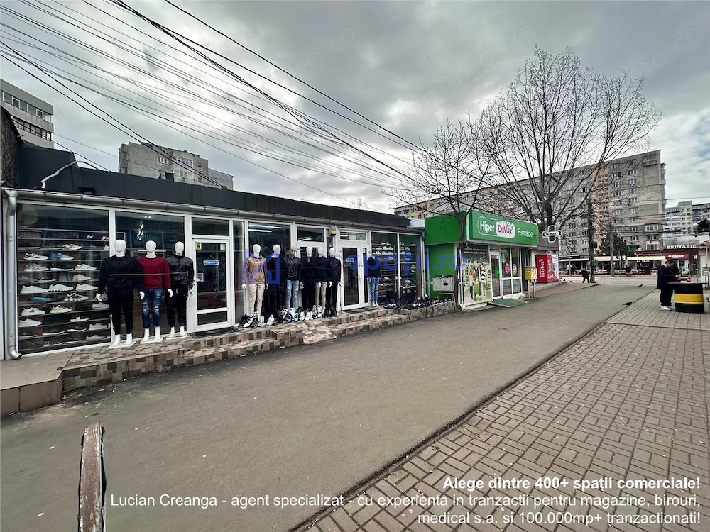 Spatiu comercial, Alexandru cel Bun, de la 33mp la 95mp, langa dr. Max