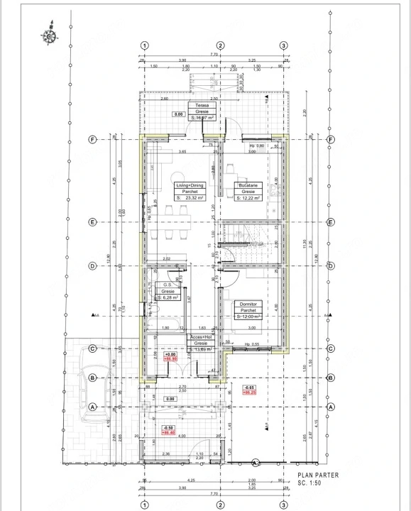 Casa individuala, 122 mp, zona Ronat