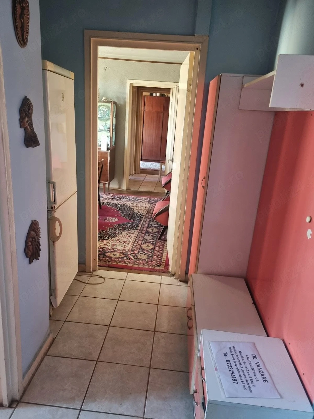 Vând apartament 3 camere Lugoj