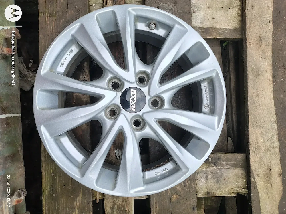 Jante aliaj 16 zoll marca OXXO, gama DACIA DUSTER, Nissan Pulsar, Renault Talisman