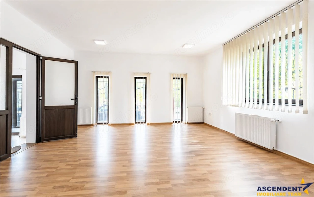Spatiu versatil ultracentral, 125 mp, curte, parcare, clasa A, Brasov