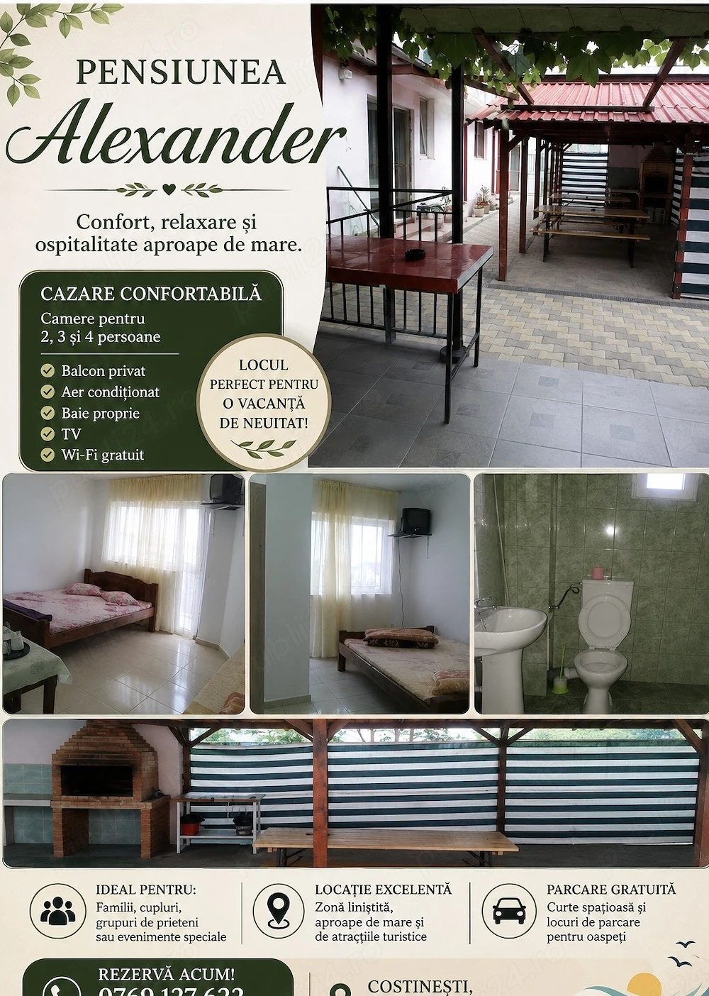 Camere de inchiriat Nibiru