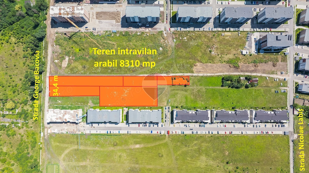 Teren intravilan de vânzare – 8.310 mp – Zona Tractorul, Brașov