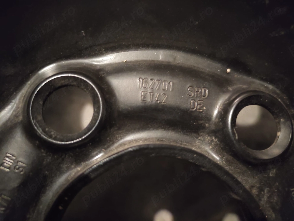 Janta Tabla 16" 5x100 Originală Skoda Octavia 1, VW Golf 4 (ET42)
