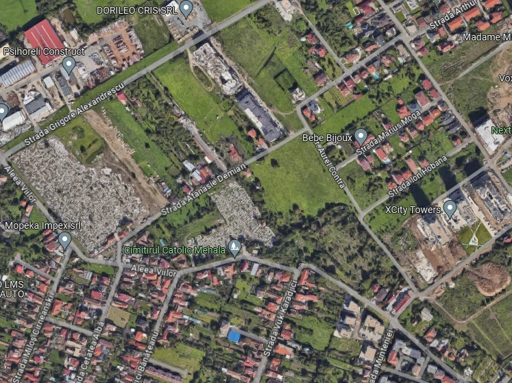 Teren, Timisoara, zona Mehala, str.  Atanasie Demian, 4990 mp, FS=33.5m, utilitati, com=0%