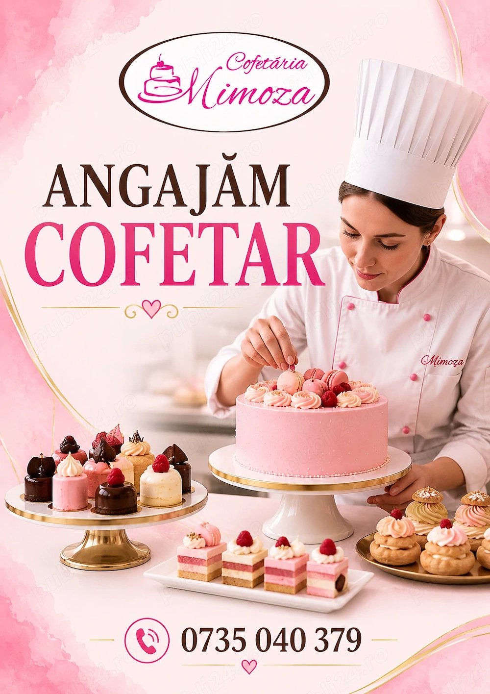 Cofetaria Mimoza angjeaza cofetar 